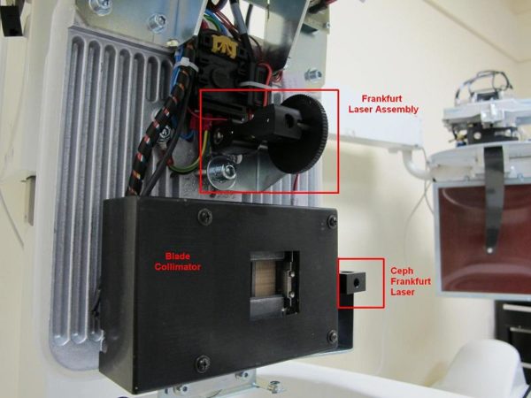 SPHR669 CBCT 3D
 per CS 9000 con ceph Carestream Collimatore