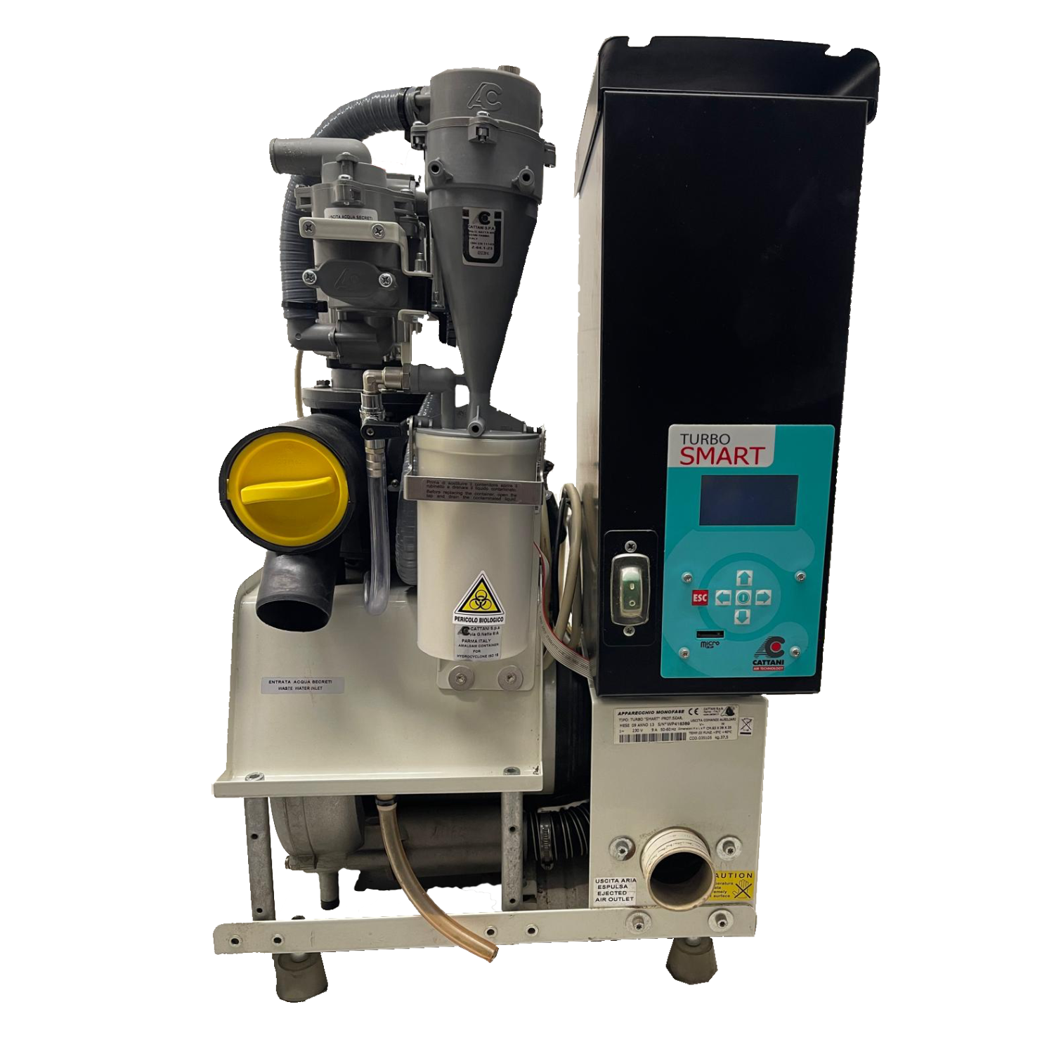 035115 Aspirazioni Turbo Smart Scarenata con idrociclone Cattani Revisionata il 7-04-2025