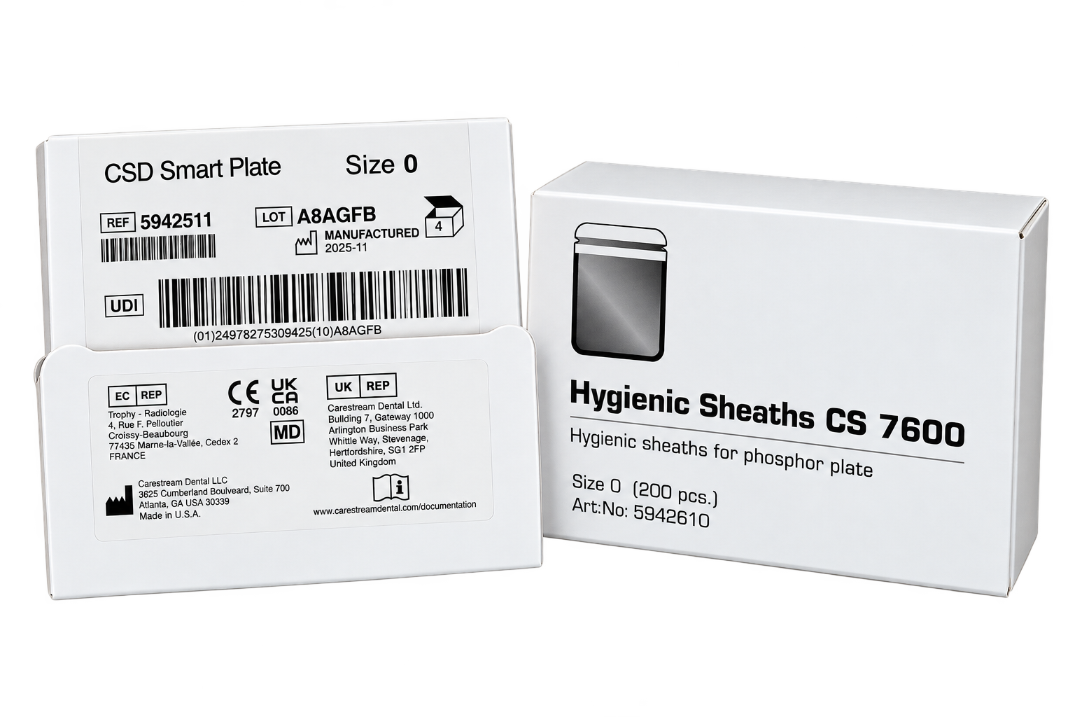 5942511 + 5942610 Sistemi ai Fosfori CS7600/CS7200 NEO Carestream